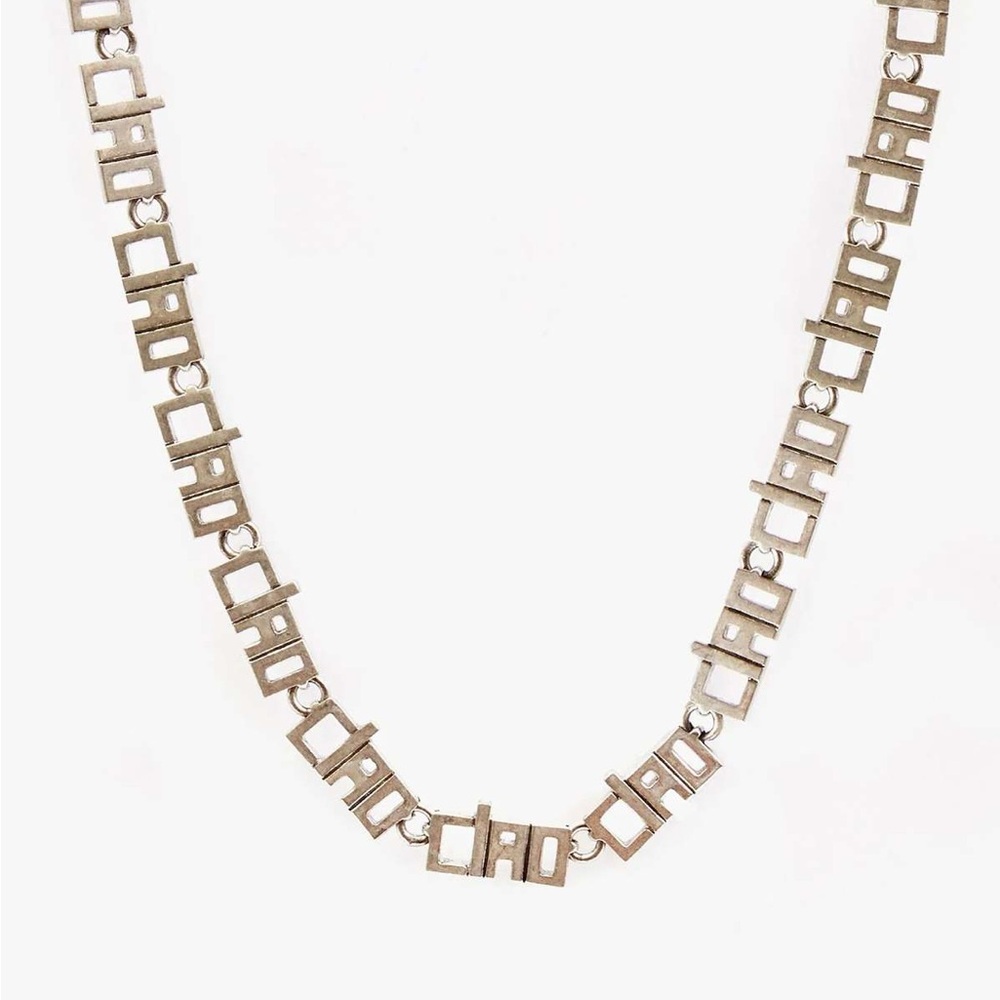 Chic Silver Geometric Necklace